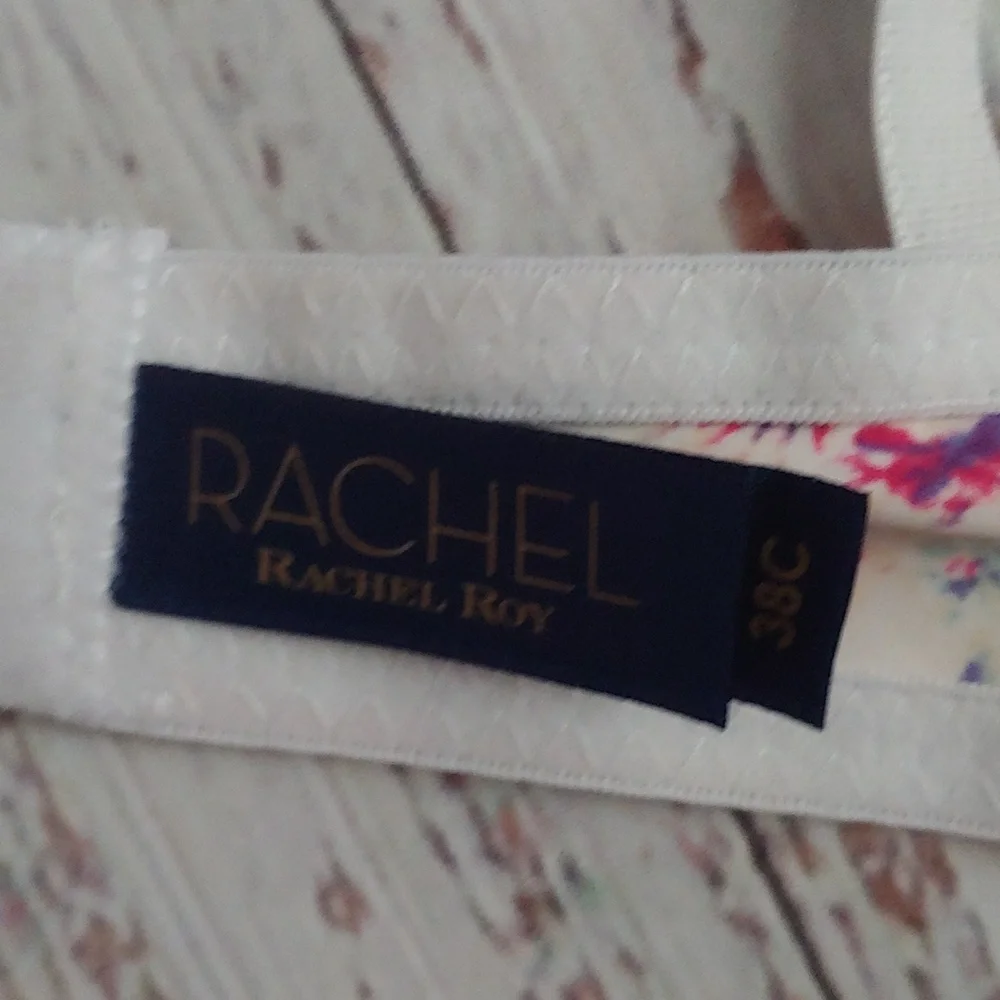 RACHAEL by RACHEL ROY FLORAL BRA - Picture 5 of 7